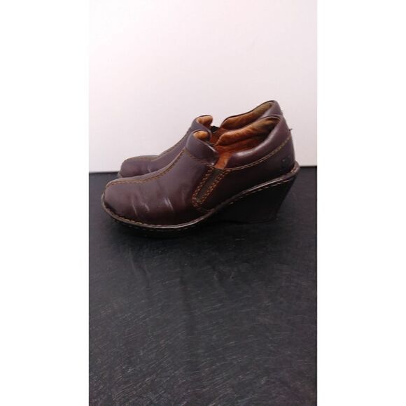 Born B.O.C Peggy Clogs Brown Women Size 6.5 - Picture 1 of 10